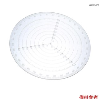 圓形中心查找器指南針透明亞克力車床定心工具圓規用於繪圖圓圈木材車床工作工具圓直徑