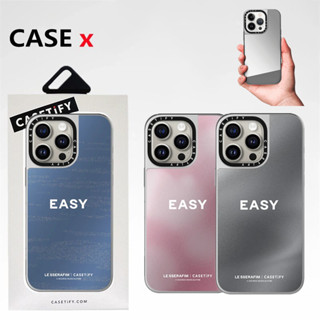 Casetif 聯名 LE SSERAFIM EASY FEATHERY LOTUS 手機殼適用於 iPhone 11