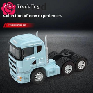 JARRED 卡車駕駛室模型,1:64 比例迴力卡車平板拖車,集裝箱卡車壓鑄合金復古風格教育工程車玩具兒童玩具