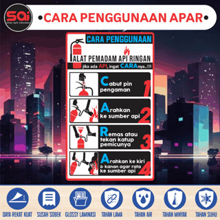 防水乙烯基貼紙如何使用 LIGHT FIRE EXTINGUISHING TOOLS 有光澤的層壓 APAR
