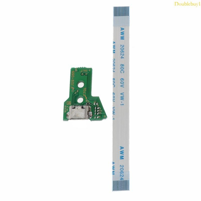 Dou Micro USB 充電端口插座電路板 12Pin 柔性帶狀電纜,適用於 055