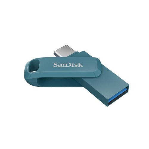 SANDISK Ultra Go USB3.2 Type-C 128G 雙用碟 隨身碟 海灣藍