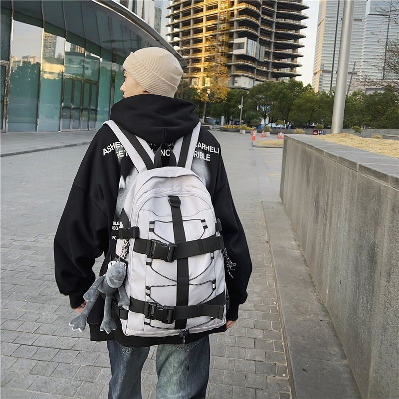 【Porter】背包男旅遊嘻哈潮牌機能戶外書包男大容量滑板書包耐用旅行後背包