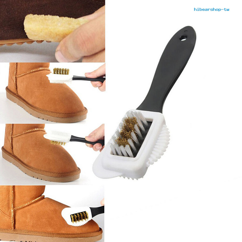 [HIBE] 麂皮清潔刷 鞋刷 磨砂皮/翻毛皮 反毛皮鞋刷 雪地靴 清潔護理