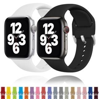 運動錶帶軟矽膠腕帶替換錶帶,帶經典表扣,適用於 iWatch 系列 Ultra2 SE 9 8 7 6 5 4 3 2