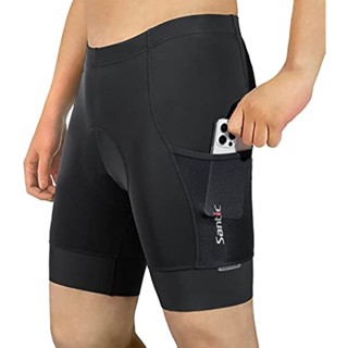 Powerband Santic 男士騎行短褲 4D 加墊騎行短褲透氣自行車騎行短褲自行車騎行服