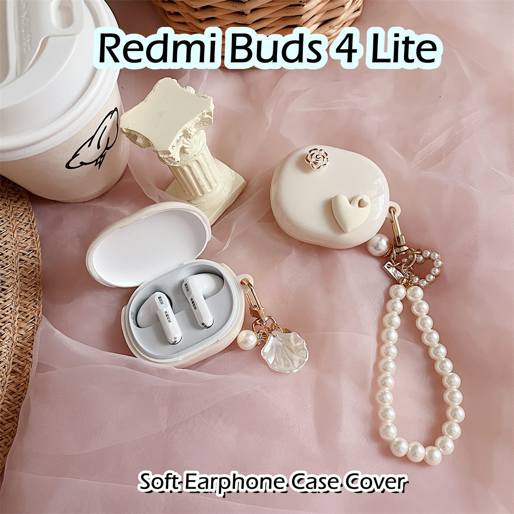 [imamura] 適用於 Redmi Buds 4 Lite 保護套 DIY 立體裝飾貓軟矽膠耳機套保護套