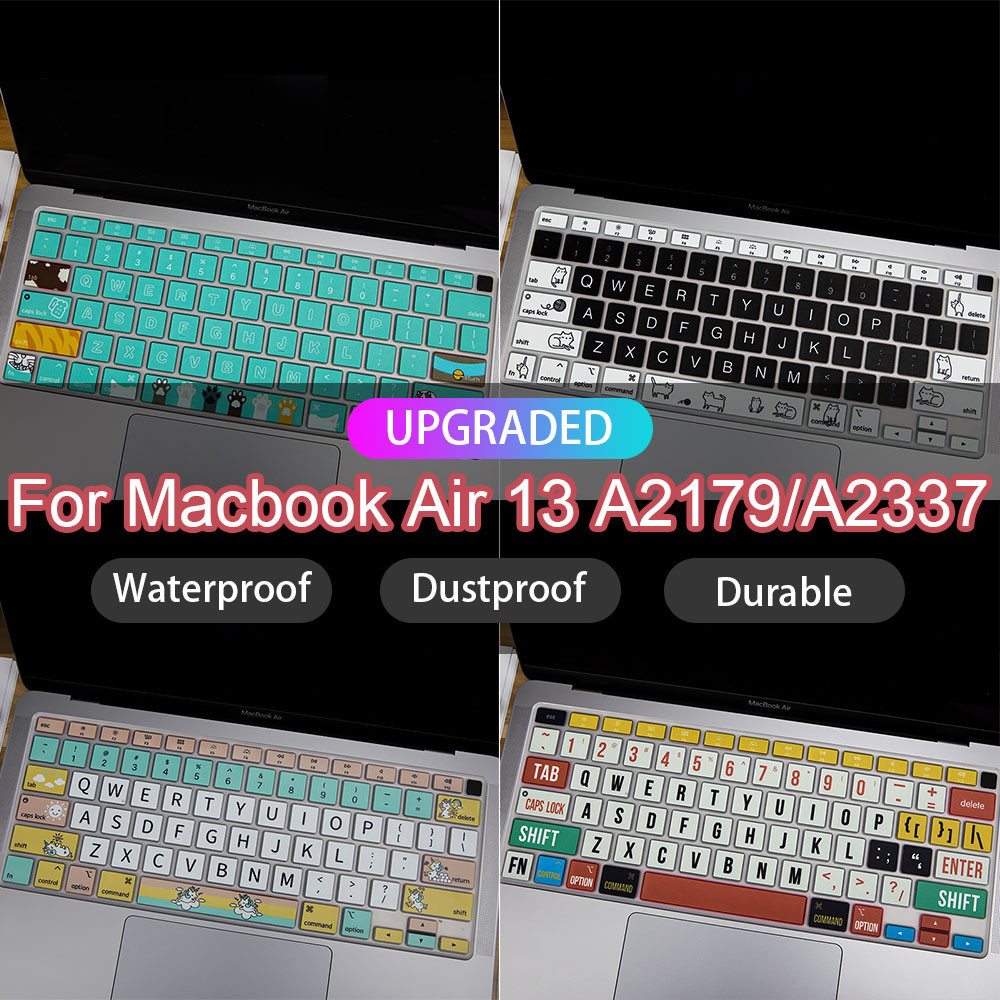 Macbook Air 鍵盤保護膜 13.3 英寸 Apple 2020 a2179 13.3 英寸筆記本電腦 MacB