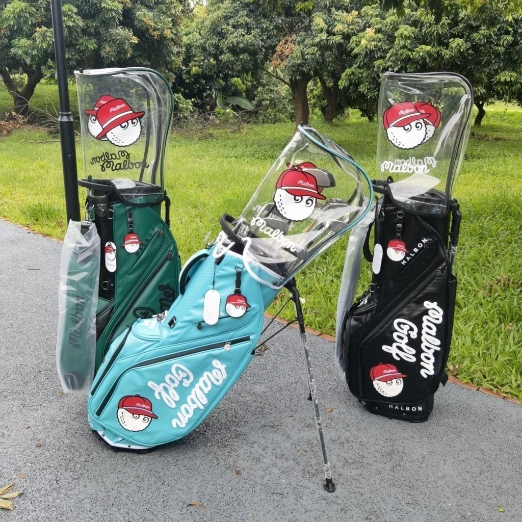 【新款現貨速發】高爾夫球袋 Malbon 超輕PU防水 支架包 標準高爾夫支架包
