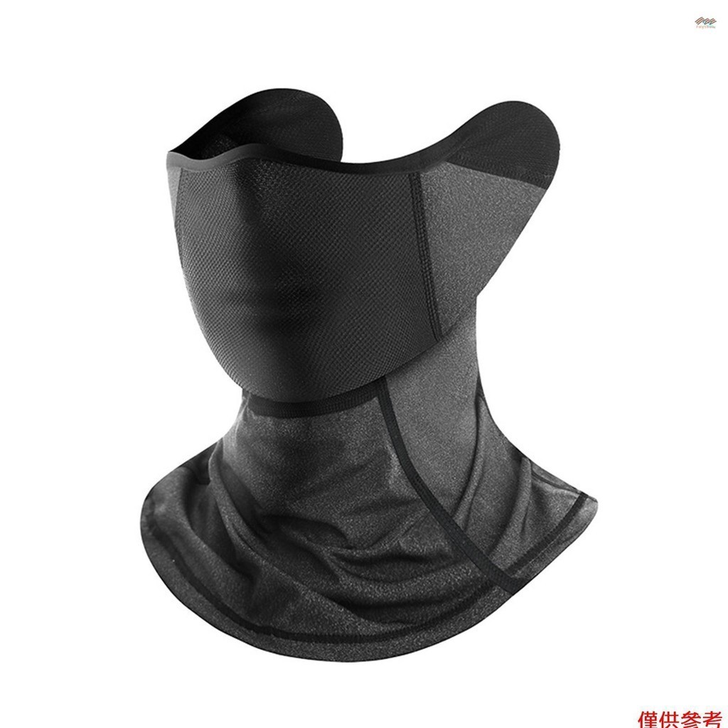 巴拉克拉法帽面罩男士女士冰絲圍巾頭飾巴拉克拉法帽防塵防曬防風