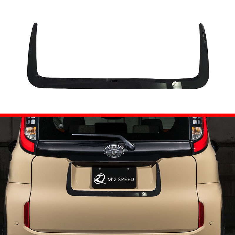 【樂購】Toyota sienta 適用於豐田23款Sienta后飾條改裝飾Sienta 10系後備箱亮條尾門貼