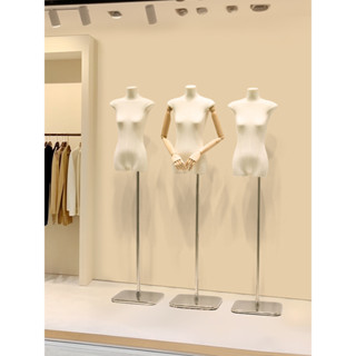 服裝店模特女裝展示架全身半身衣服扁身平胸假人臺櫥窗模特道具女