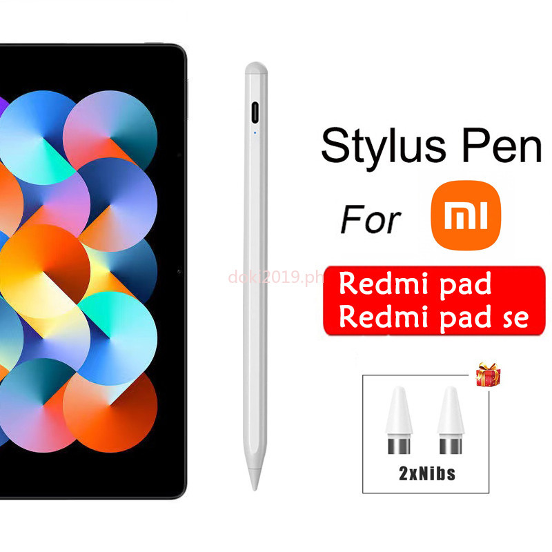 適用於 Redmi pad 10.61 和 Redmi pad SE Pencil 的觸控筆,帶免費手套筆尖