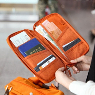 學生開學收納手包 證件包 卡包 錢包 旅行護照包 飛機票夾 手機包