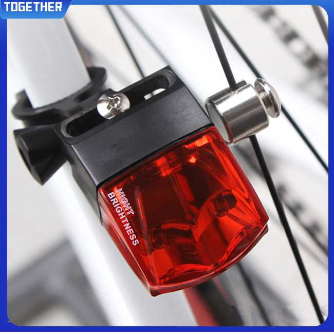 Toge自行車尾燈防水磁力發電警示燈自行車裝備配件