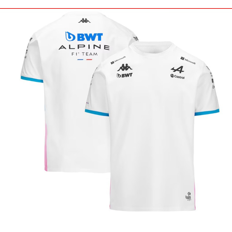 Alpine F1 Team 2024套裝男童速乾短袖T恤