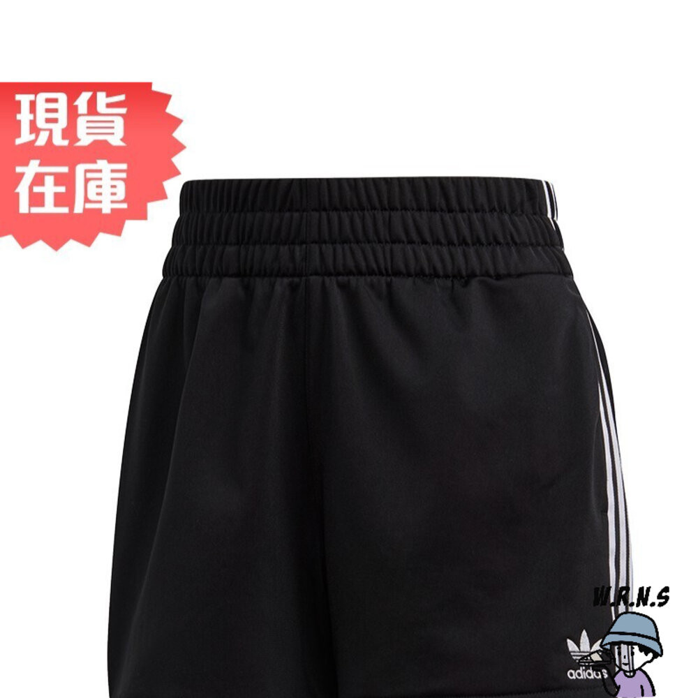 Adidas 女裝 短褲 口袋 三葉草 黑FM2610