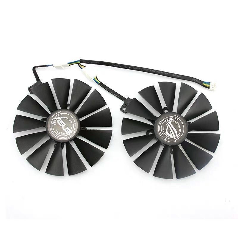 24小時出貨= 華碩 DUAL-RX580-8G 顯卡冷卻風扇（雙風扇版）