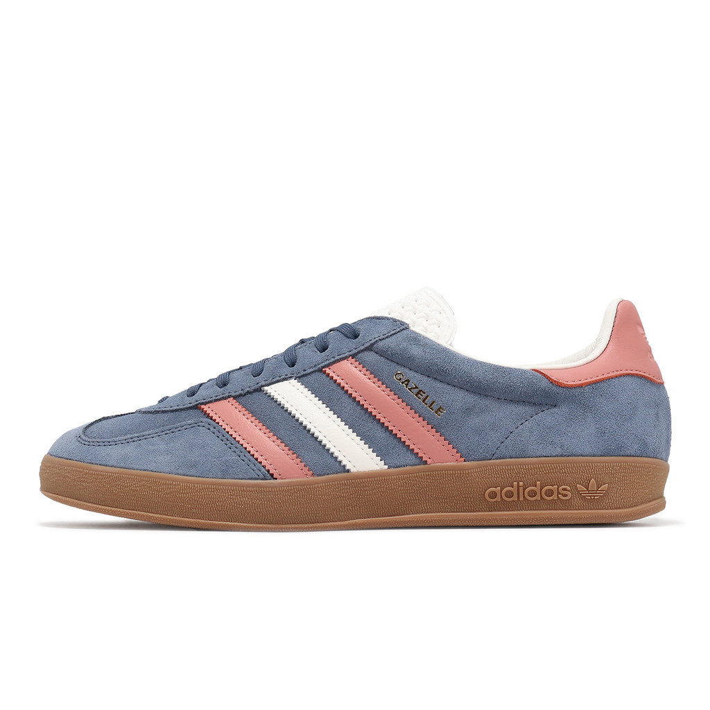 adidas 休閒鞋 Gazelle Indoor 男鞋 女鞋 粉藍 粉 德訓鞋 三葉草 [ACS] IG1640