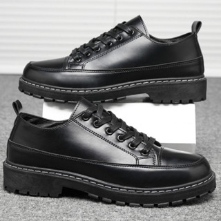 Hitam Js 最新黑色 Carlos 鞋男女中性橡膠優質工作鞋正裝樂福鞋休閒鞋男孩女孩