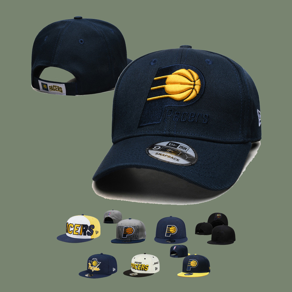 NBA 籃球帽 印第安納溜馬 Indiana Pacers 防晒帽 球迷帽 棒球帽 遮陽帽 男女通用 時尚潮帽