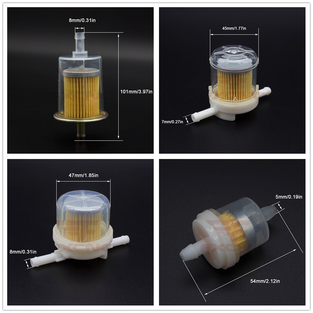 促銷 機車汽油濾芯油杯帶磁鐵汽油濾清器 汽油過濾器汽濾化油器 油杯