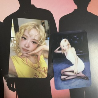 💕臺灣出貨 代購rosé rosie日本盤日本特典託臉肉+樸彩英kr版 黑絲肉 樸彩英小卡官方小卡 小卡 周邊
