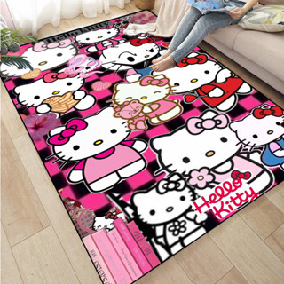 三麗鷗 Hello Kitty 貓卡通動漫沙發地毯兒童地毯房間臥室地墊 e74