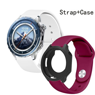 Oppo watch X2 X 手機殼螢幕保護套外殼配件適用於 OnePlus watch 3 2 智慧手錶錶帶手鍊矽膠