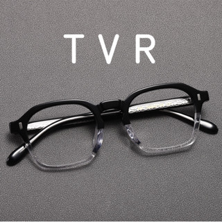 【TOTU眼鏡】天為爾TVR日本手工新品531同款板材鏡框純鈦眼鏡雙色玳瑁眼鏡素顏