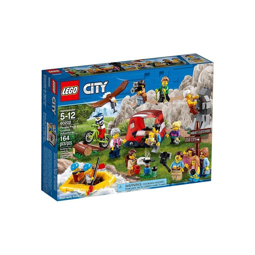 請先看內文 LEGO 樂高 60202 戶外探險人偶組 城市系列