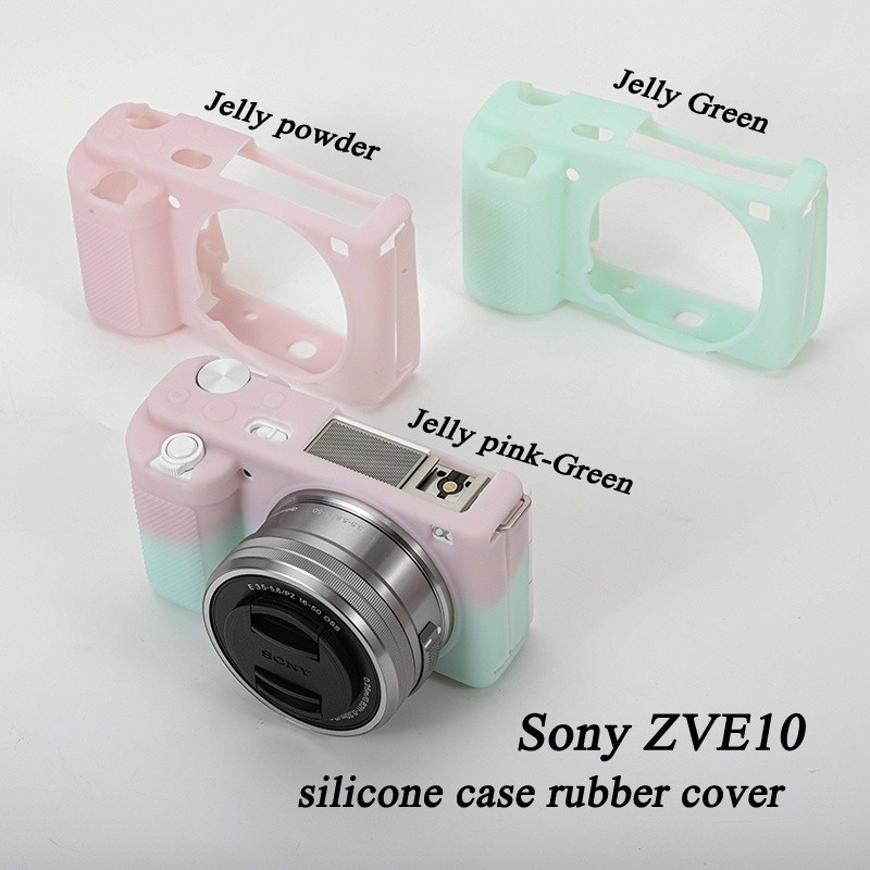 索尼 ZV-E10 ZV E10 矽膠相機套機身橡膠蓋