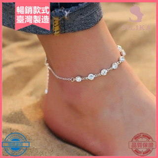 [SLK]❤時尚女士水鑽吊飾腳鍊腳鍊手鍊沙灘首飾禮物
