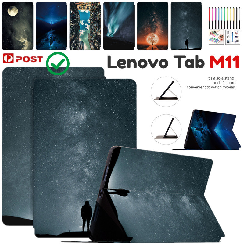 LENOVO 適用於聯想 Tab M11 TB330FU /小新 Pad 2024 TB331FC 11 英寸卡通智能翻