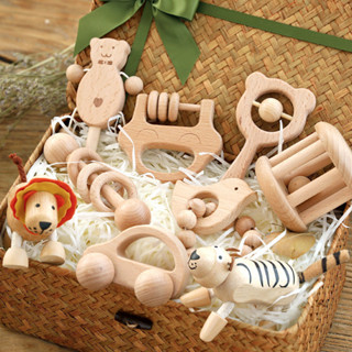 卡通智力玩具 開發木質無漆玩具 嬰幼兒禮物 兒童禮物 一週歲禮物 滿月寶寶送禮 週歲送禮 100天禮物