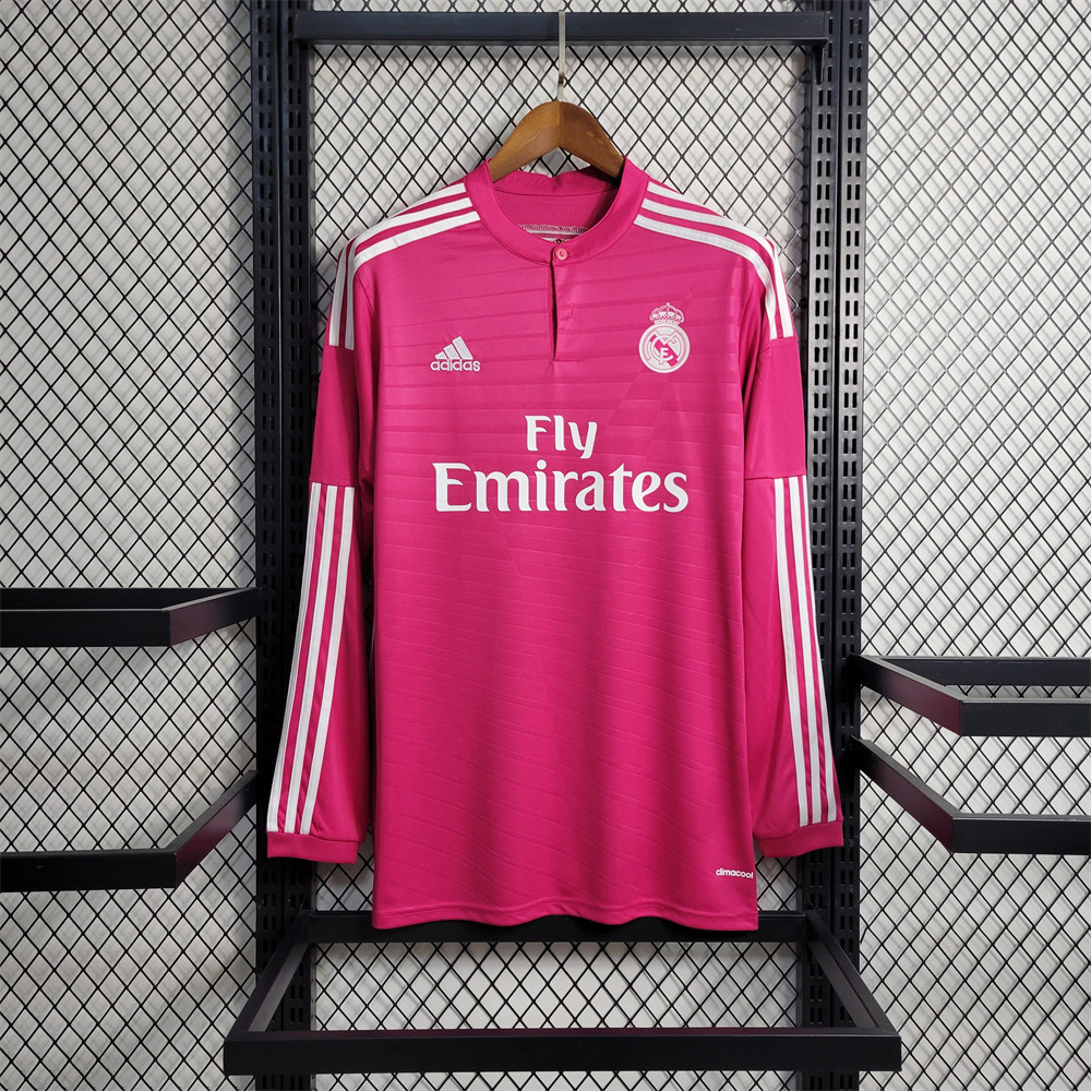 2014/15賽季 皇馬客場復古足球衣 C羅納度 皇家馬德里Real Madrid 粉色戰袍