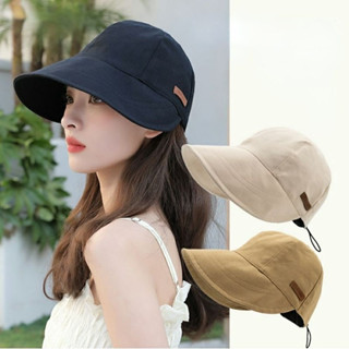 簡約漁夫帽防晒防紫外線遮陽帽
