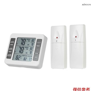 迷你液晶數字溫度計溫度計 0°C~50°C 帶測量 °C/°F 最大值最小值顯示