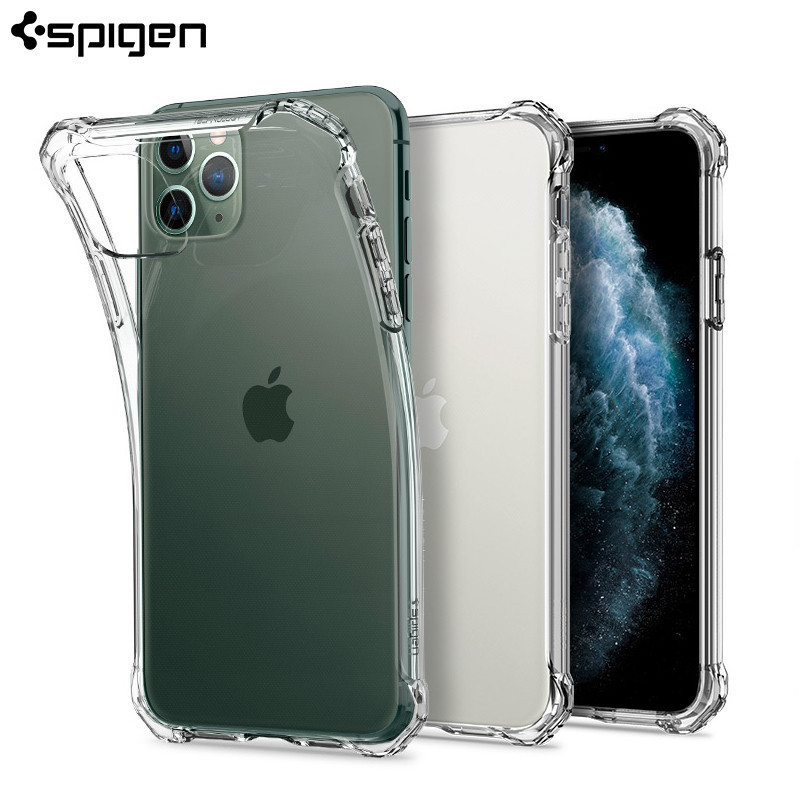 【殼子】Spigen於蘋果iphone11手機殼11 pro軟矽膠11 pro max透明保護套11全包防摔個性創意潮男