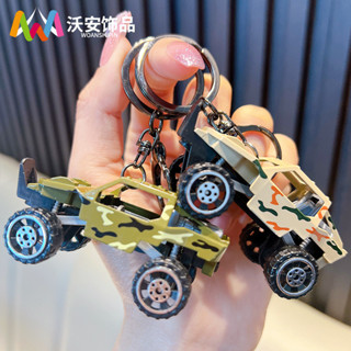 閤金車迴力小汽車模型鑰匙扣 吊飾 卡通鑰匙圈兒童迷你玩具車解壓娃娃機小掛件鑰匙鏈批髮