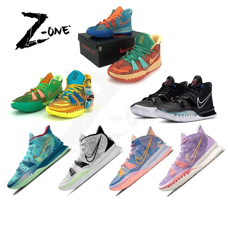 高品質籃球鞋 Kyrie Irving 7“嘻哈”“表情”“布魯克林 Beats”OEM NBA 籃球鞋帶盒