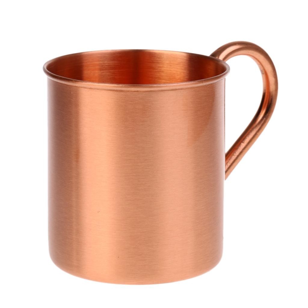 [WhbadguyojTW] 350ml 純銅杯銅杯非常適合任何冷藏飲料、咖啡