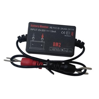 [LzdjhykeceTW] 便攜式汽車電池 12 充電更寬的測試範圍 6~20V 輸入 BT4.0 BM2 BM3 R