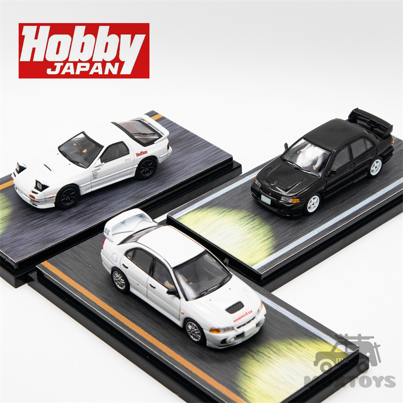 MAZDA Hobby Japan 1:64 馬自達 RX-7 FC3S / Lancer Evolution III