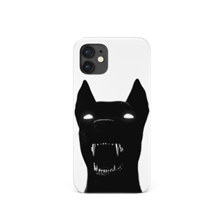 小眾歐美簡約惡魔地獄犬適用於蘋果IPhone12/13pro/14pro/15菲林手機殼imd矽膠軟殼小米華為
