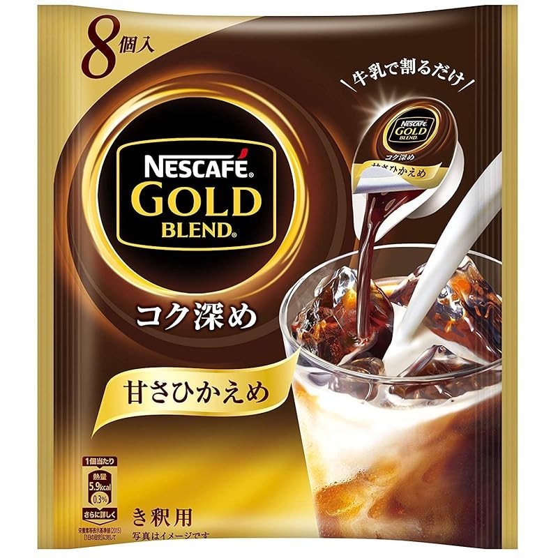 雀巢金牌咖啡 深烘焙 輕甜口味 膠囊咖啡 8個×4包