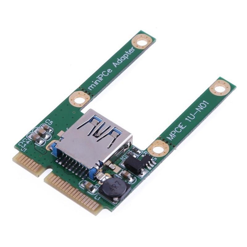 Mini PCI-E擴展USB2.0接口 MPCIE轉USB轉接卡 mpci-e擴展卡