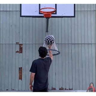 【好物精選】籃球網框網便攜式戶外可移動投籃筐家用壁掛式兒童室內專業籃網筐