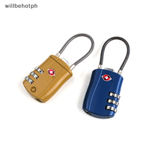 Willbehotph 安全鎖用於健身房數字儲物櫃手提箱抽屜鎖硬件行李旅行 TSA 數字號碼密碼鎖組合掛鎖全新