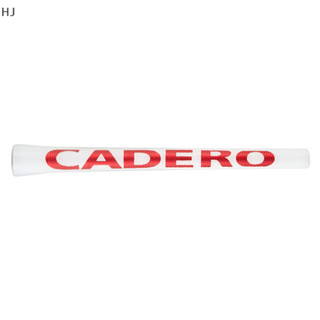 Hj CADERO 2X2PENTAGON 標準高爾夫握把透明球桿握把 12 種顏色可選全新